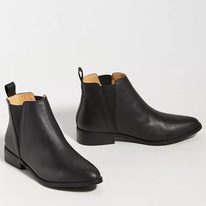 Anthropologie x Nisolo Commuter Boots Black Leather, Eva Everyday Boots